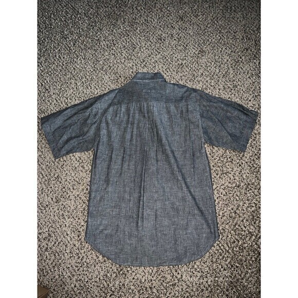 Cargo gray short sleeve button down men’s shirt‎ size large - Picture 4 of 6
